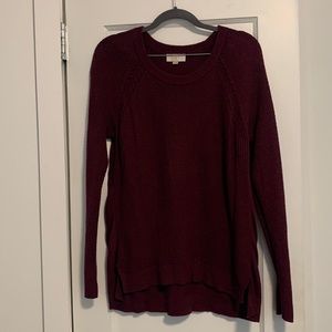 Loft size Medium Maroon Sweater